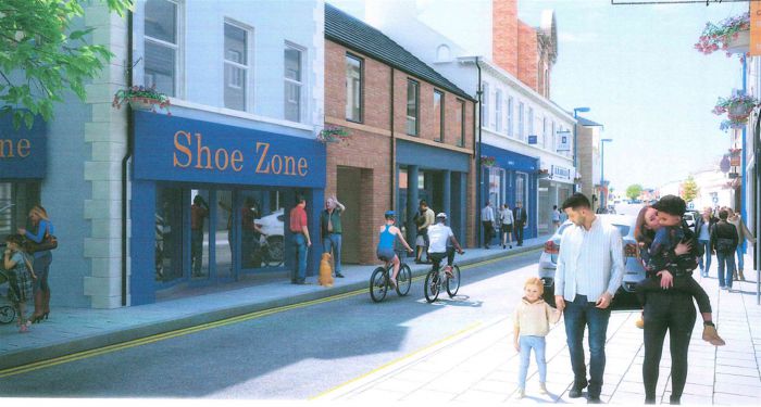 Site with full planning permission, 15 Main Street Site with full planning permission, 15 Main Street