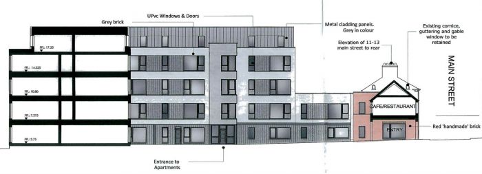 Site with full planning permission, 15 Main Street