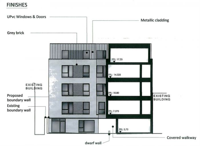 Site with full planning permission, 15 Main Street