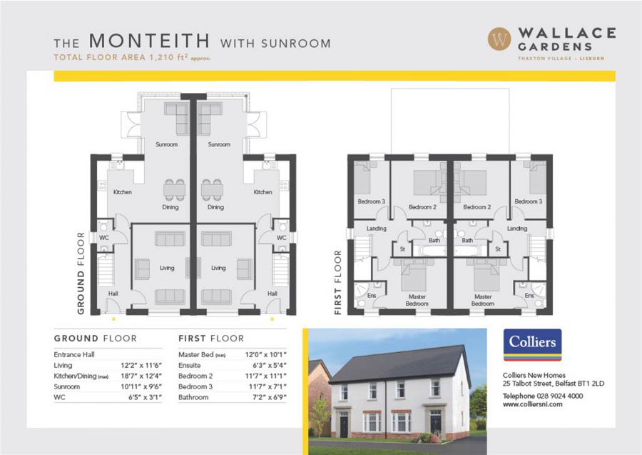 The Monteith (With Sunroom), 151 Wallace Gardens