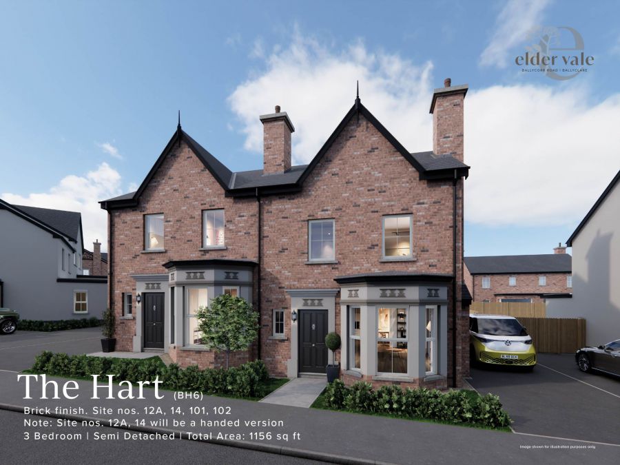 The Hart, 101 Elder Vale, Ballycorr Road, Ballyclare, BT39