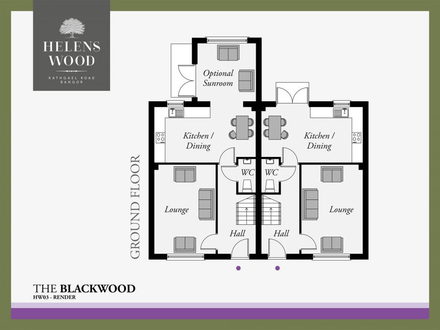 The Blackwood (With Sunroom)) , 319 Helens Wood