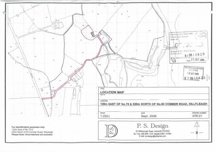 Building Site  120M East Of 75 & 220 M North Of 63 Comber Road Building Site  120M East Of 75 & 220 M North Of 63 Comber Road