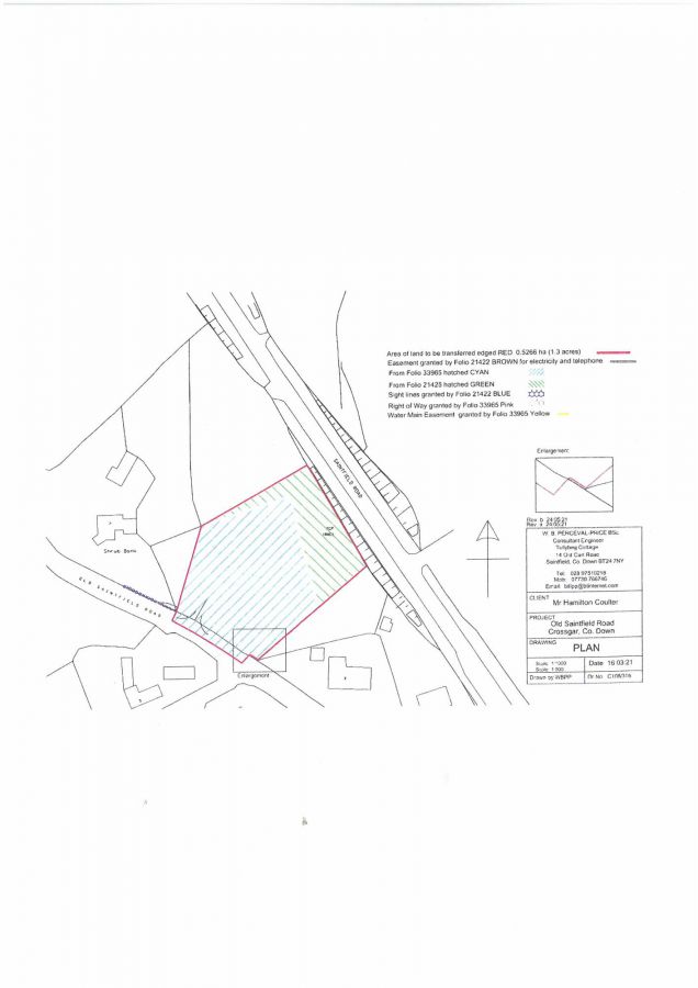 ** Building Site ** , 7 Old Saintfield Road
