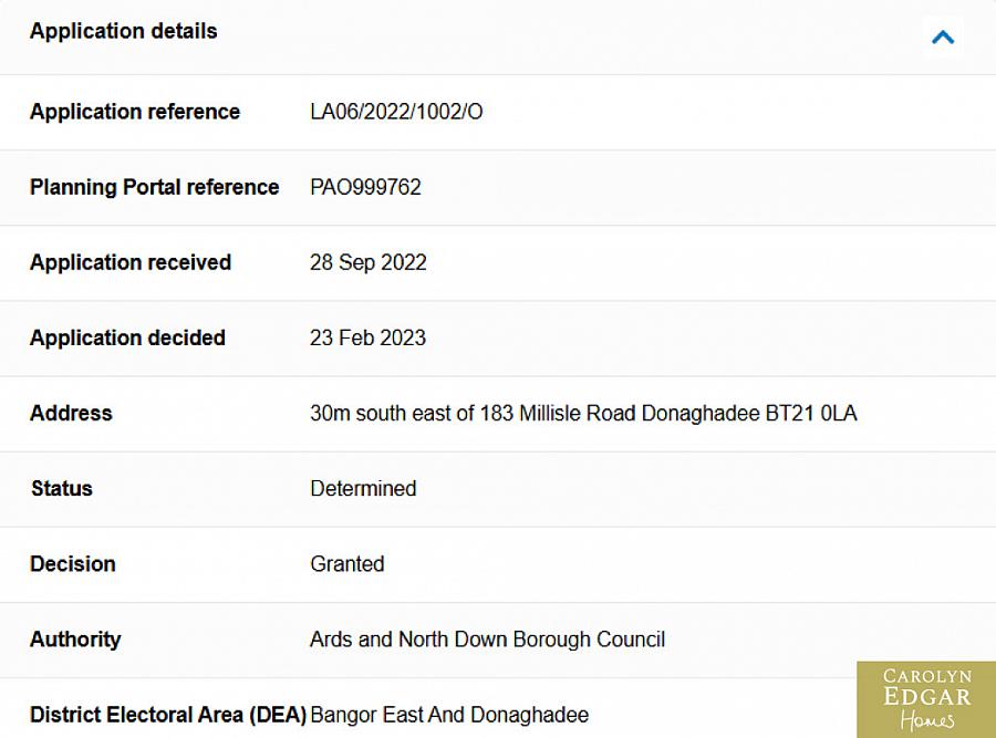 Land 30M South East Of 183 Millisle Road