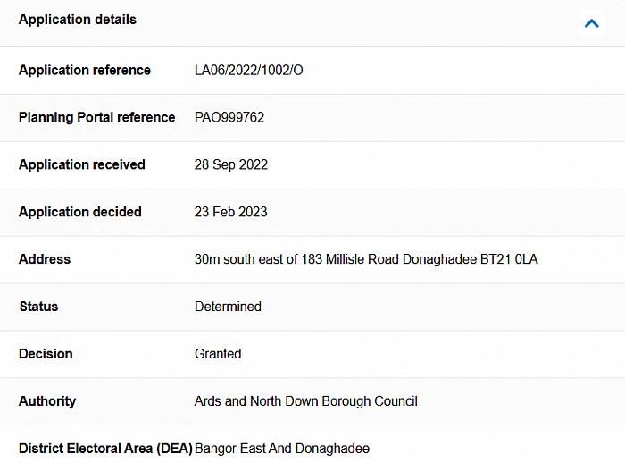 Land 30M South East Of 183 Millisle Road