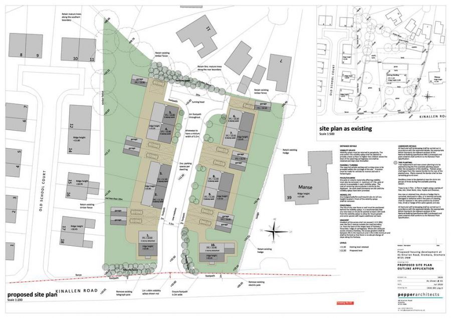 RESIDENTIAL DEVELOPMENT LAND, 41 Kinallen Road