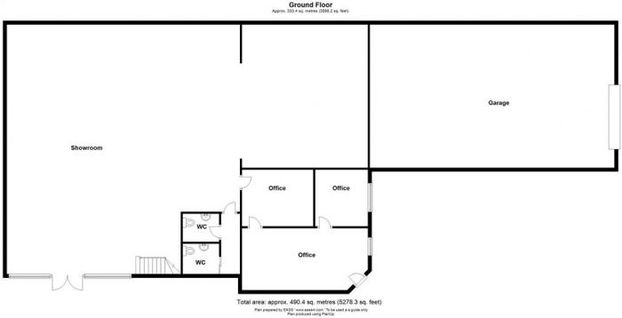 SHOWROOM WORKSHOP OFFICE & LARGE FORECOURT , 119B Saintfield Road