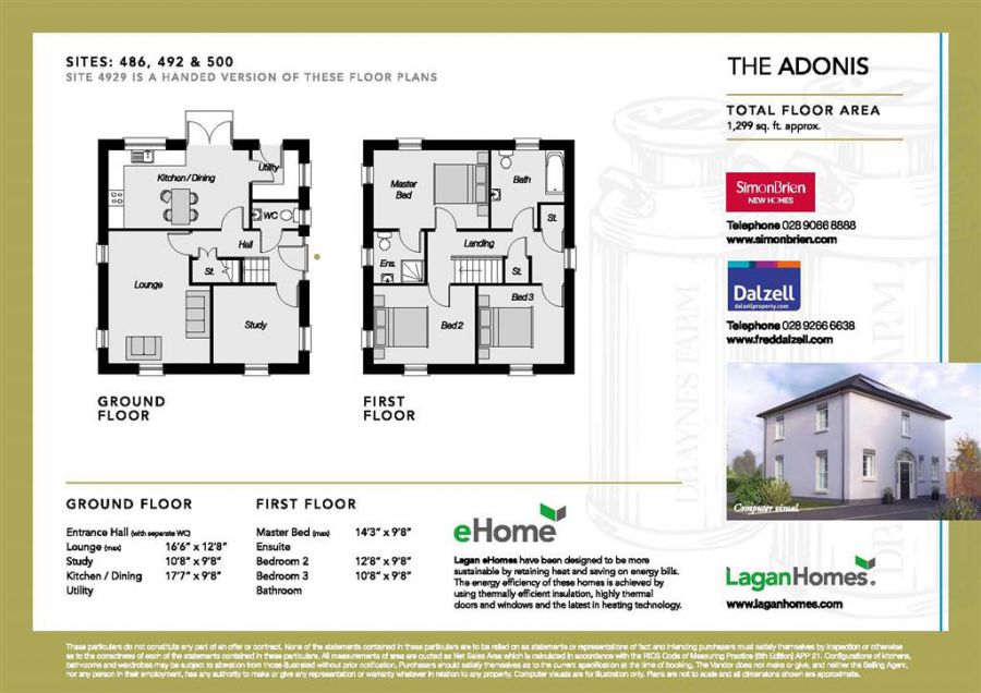 The Adonis Type D3.1 , L486 Charlestown Hall