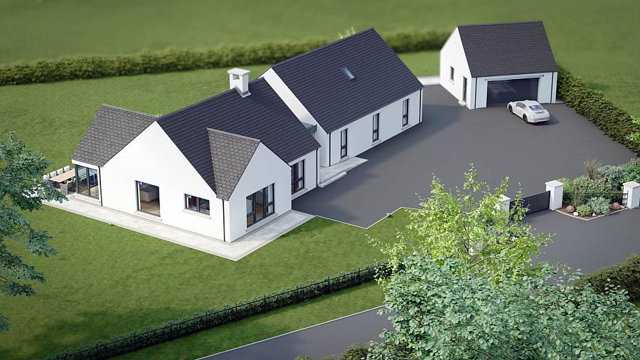 New Build Property 127 Ravernet Road, near royal hillsborough, lisburn, BT27 5NF