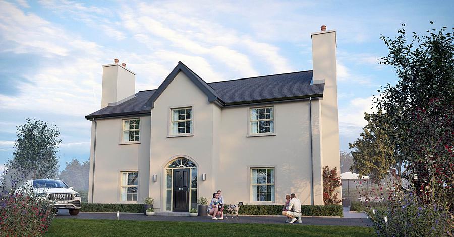 New Build Property Beside 42 Laverys Bridge Road