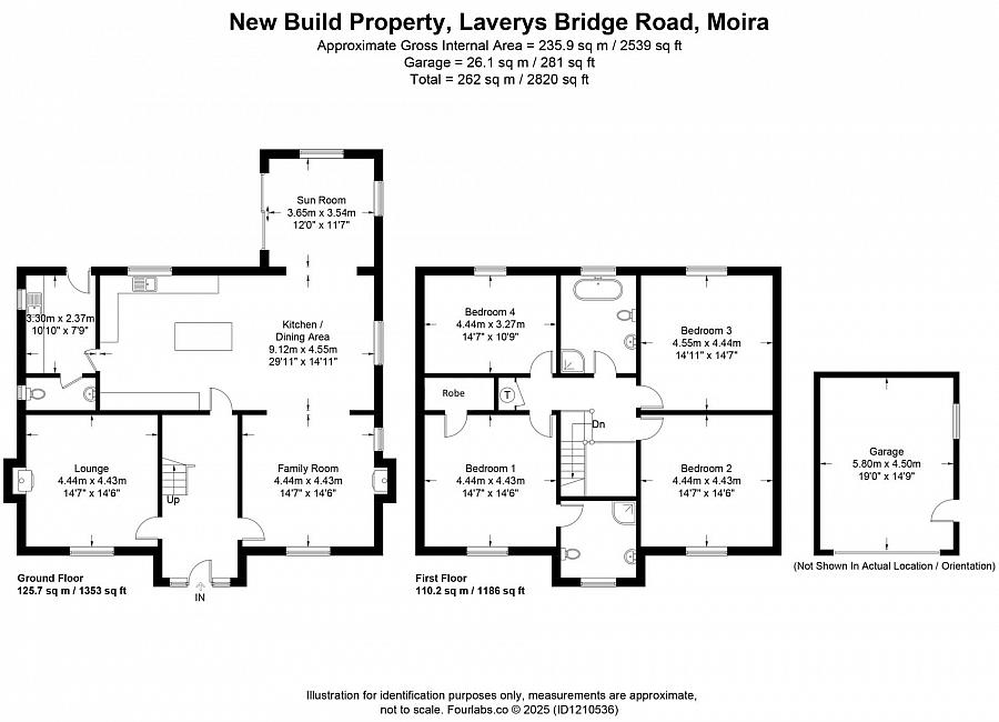New Build Property Beside 42 Laverys Bridge Road