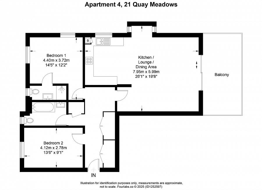 Apartment 4 21 Quay Meadows