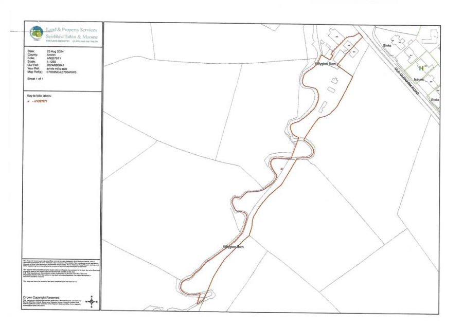 Lands to the rear of, 346 Old Glenarm Road