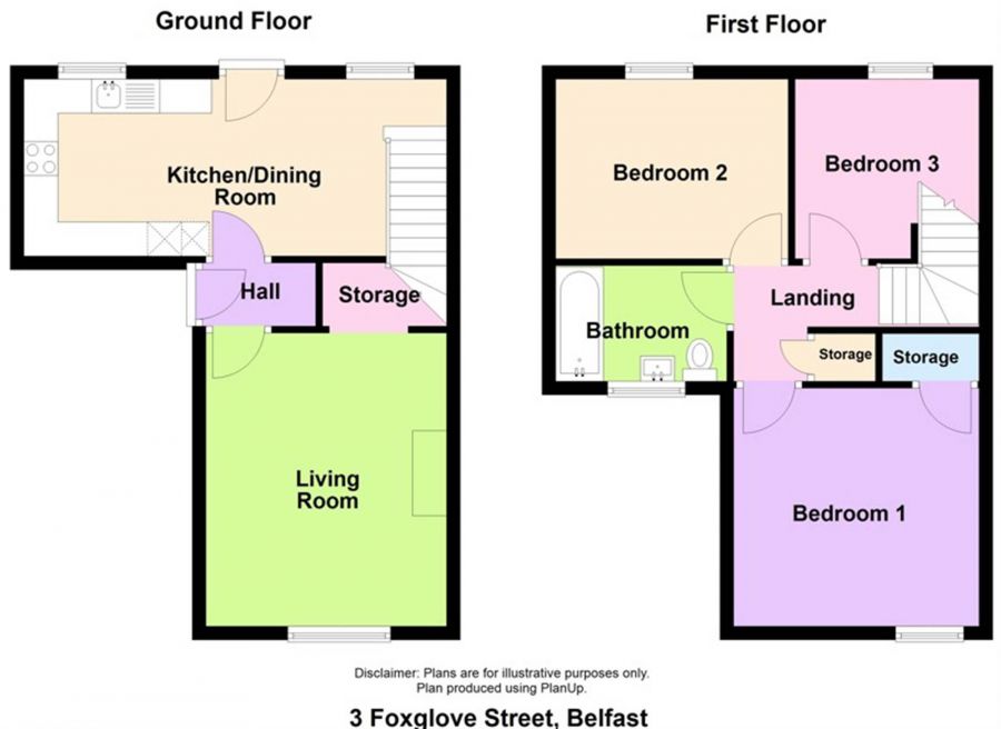 3 Foxglove Street