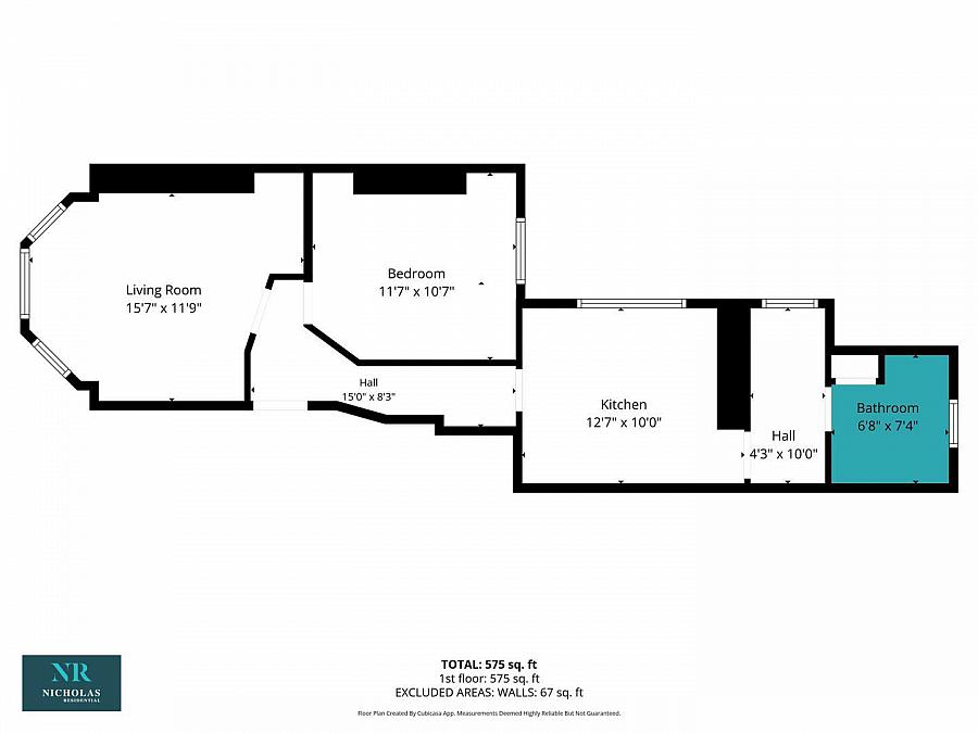 3 X One Bed Apts, 34 North Parade