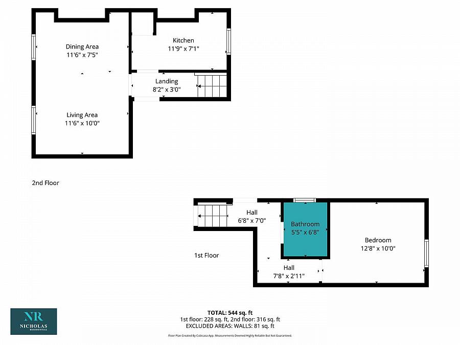 3 X One Bed Apts, 34 North Parade