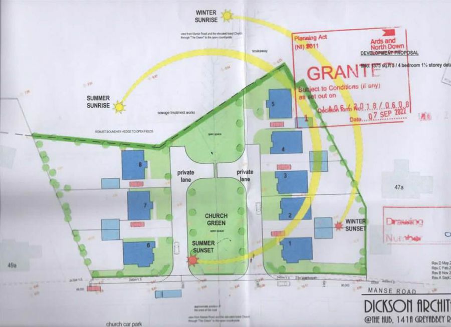 Housing Development Opportunity, 47 Manse Road, glastry, kircubbin, BT22 1DR