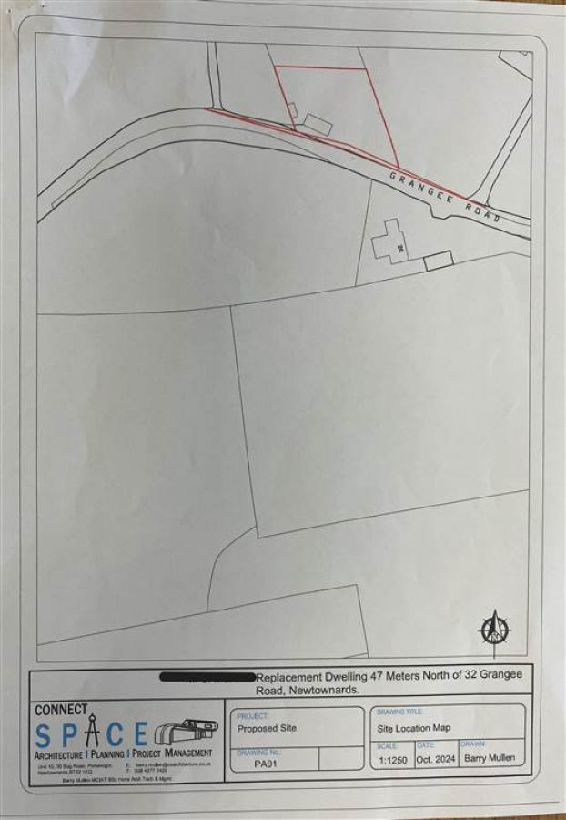 47m North Of 32 Grangee Road
