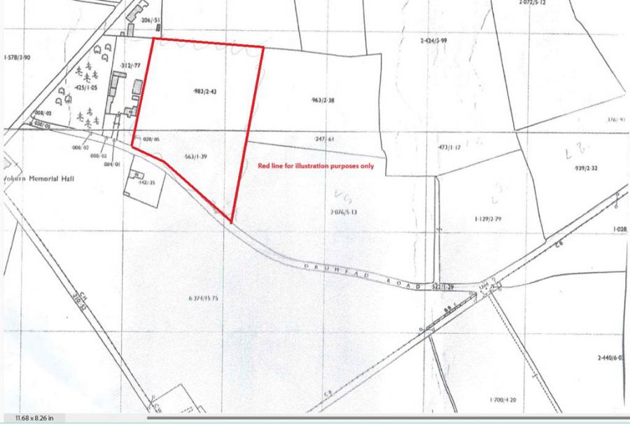 3.82 acre Field adj to , 49 Drumfad Road
