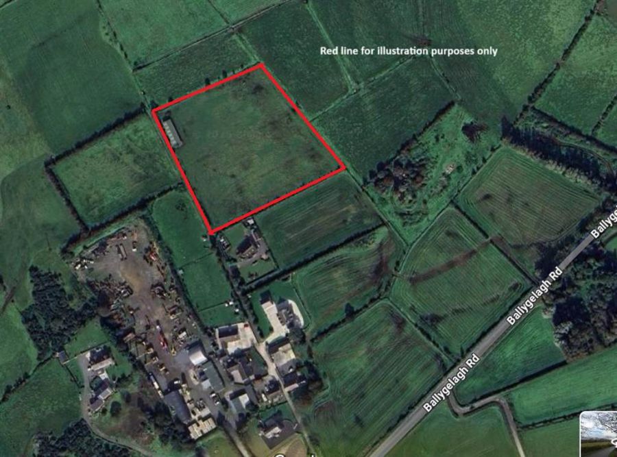 c. 3.5 acre field & stables, 34 Ballygelagh Road,Cloughey, BT22 1JG