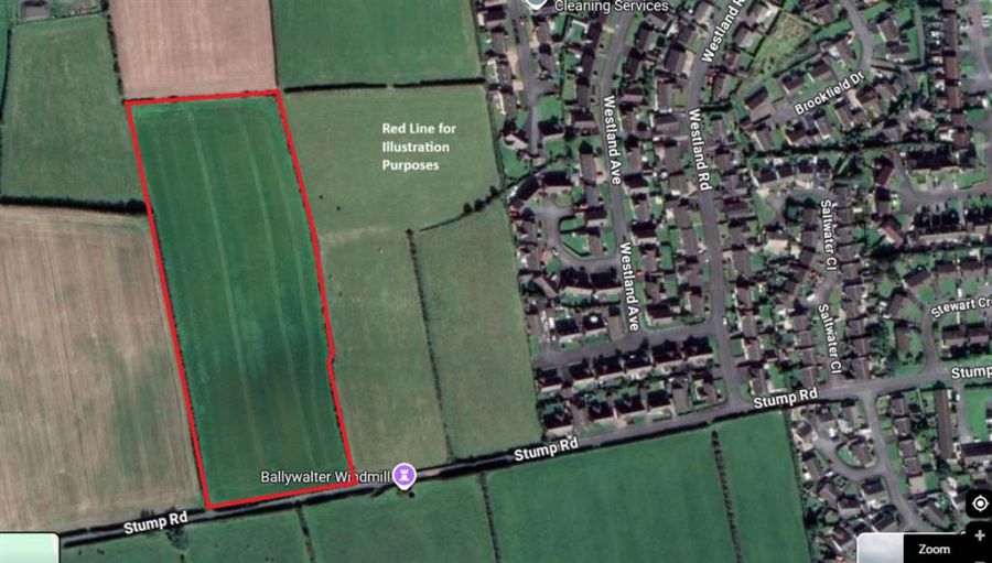 c. 7 acres of Agricultural Land Stump Road