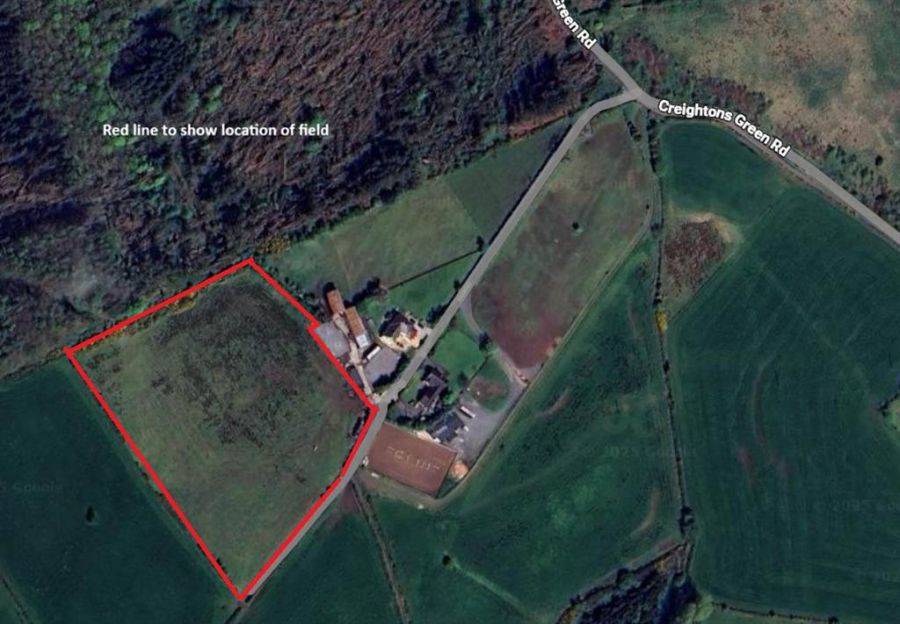 5.48 Acres Agricultural Land Creightons Green Road