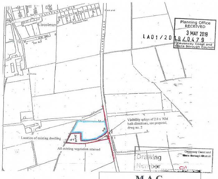 Site Adjacent To 97 Carnbore Road Liscolman Site Adjacent To 97 Carnbore Road Liscolman
