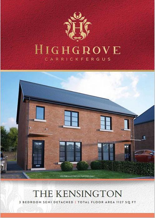 142 The Kensington Highgrove (the Kensington), carrickfergus, BT38 9AG