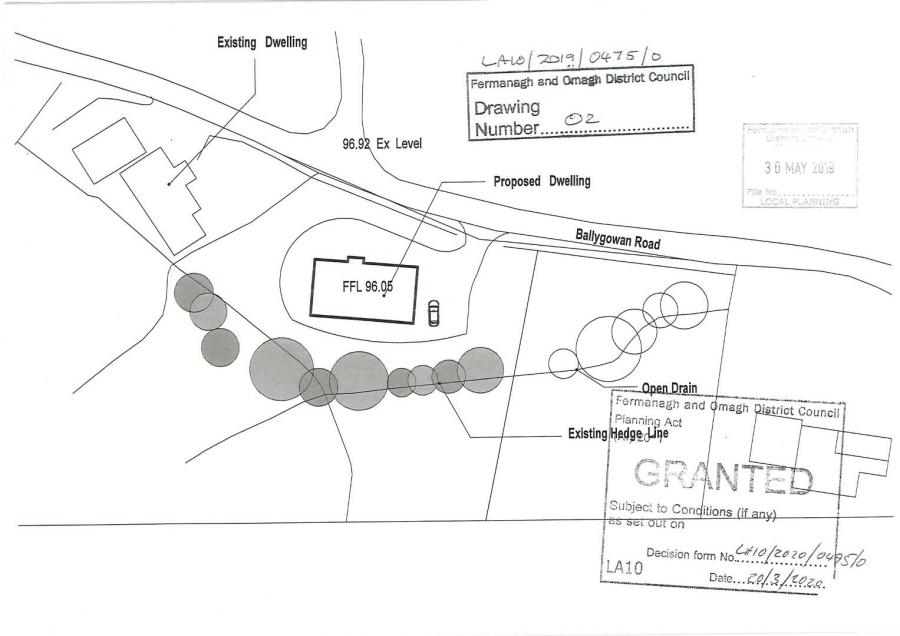 Approx. 30 M East Of 16 Ballygowan Road