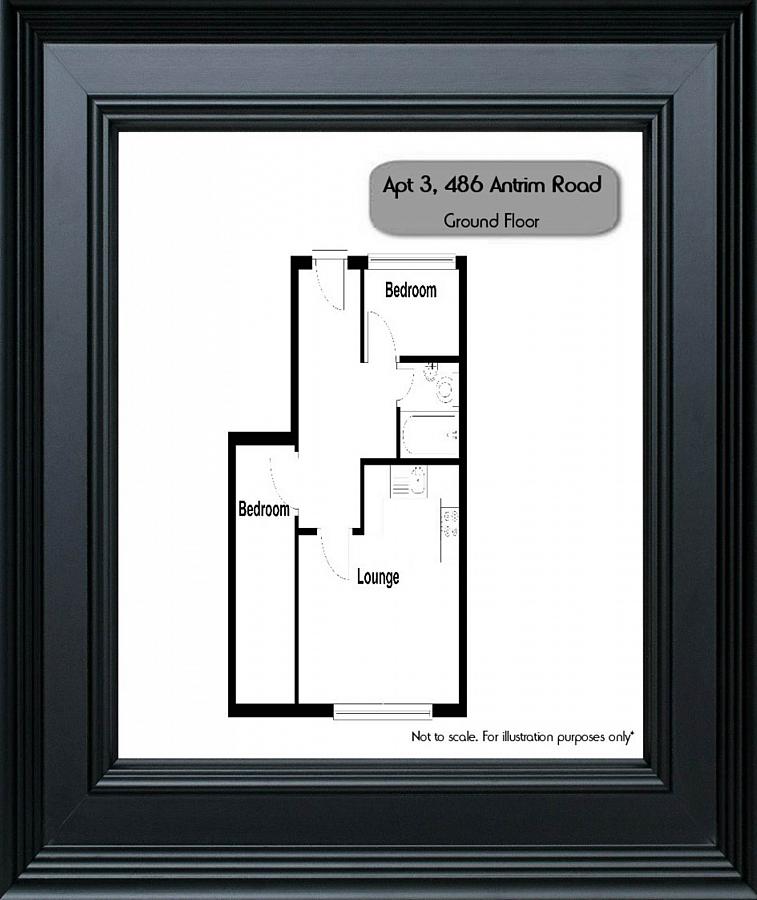 Apt 3, 486 Antrim Road Apt 3, 486 Antrim Road