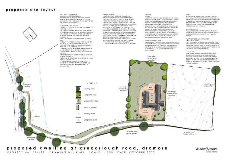 Building Site, 160 M West Of