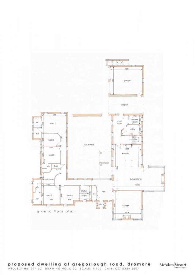 Building Site, 160 M West Of