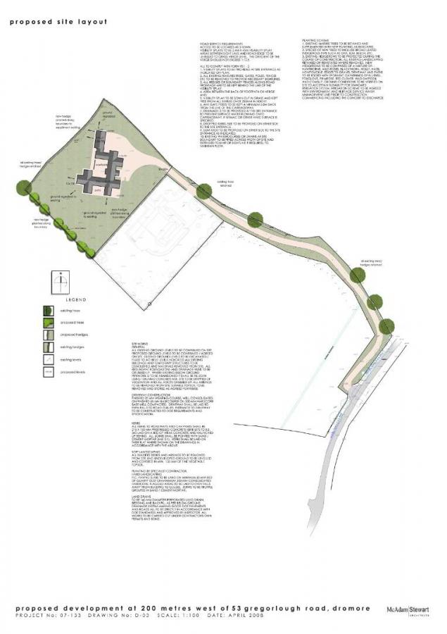 Building Site, 200m West Of