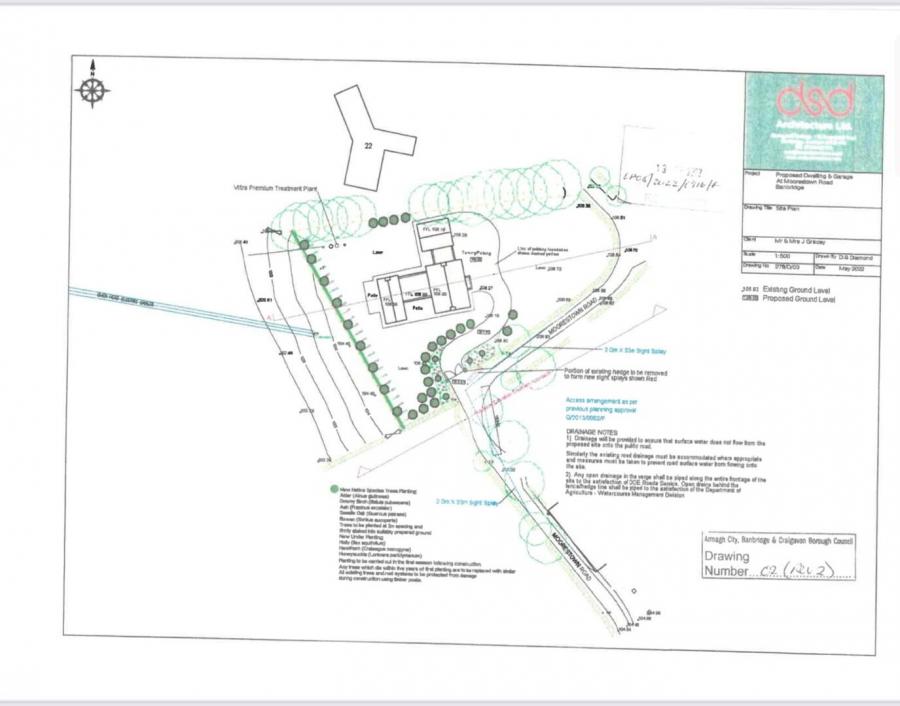 Approx 25m S Of, 22 Moorestown Road