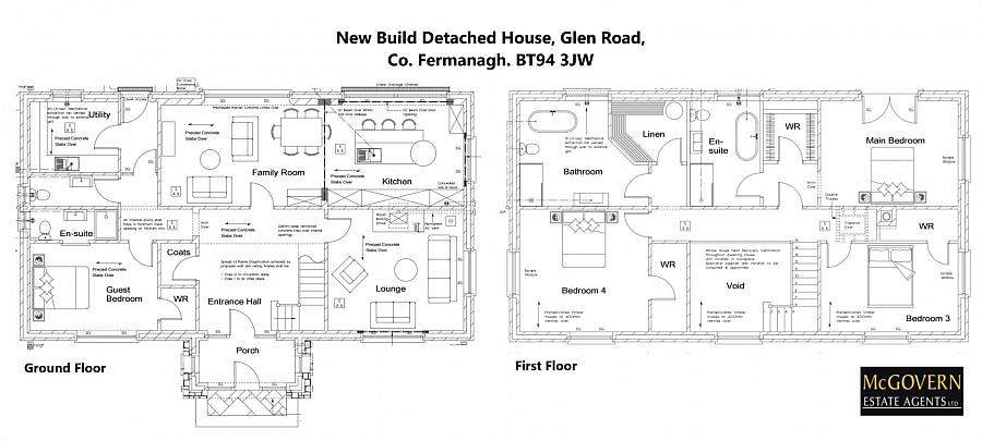 New Build Detached House & Garage Glen Road