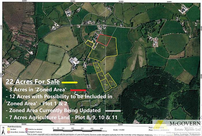 22 Acres - Whitehill Land Lettermoney Road
