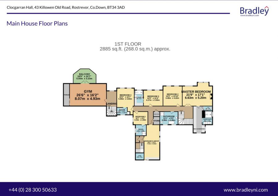 Clocgarran Hall, 43 Killowen Old Road