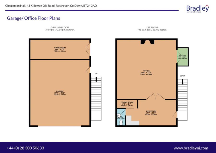 Clocgarran Hall, 43 Killowen Old Road